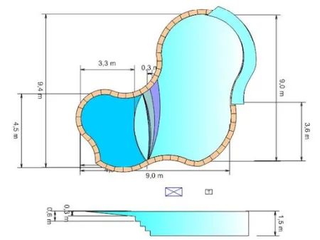 Piscine : calculer l'emprise au sol, la surface de plancher et la surface taxable