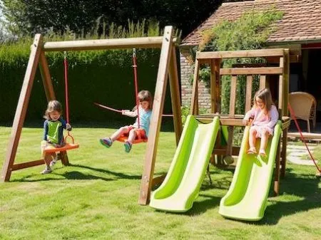 Faut il une autorisation d'urbanisme pour un portique ou tout autre aire de jeu (toboggan...) ?