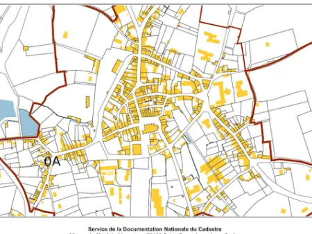 Un plan cadastral n'est pas un plan de masse