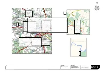 Exemple (tronqué) de plan de situation