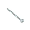 HECO-TOPIX-plus, tête ronde, T-Drive, filet total variable, zingué blanc, A3K, Dim. 4.0x45mm - Réf. 60517