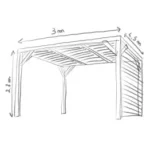 Plan avec quotations principales