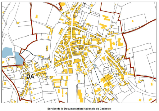 Un plan cadastral n’est pas un plan de masse