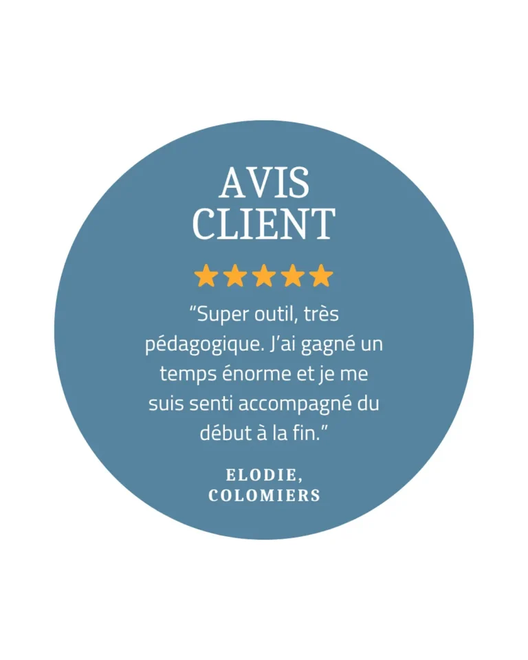 Avis client de Elodie à Colomiers pour le kit déclaration préalable de travaux