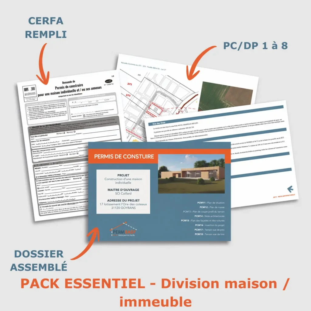 Produit pack essentiel pour division de maison ou d'immeuble