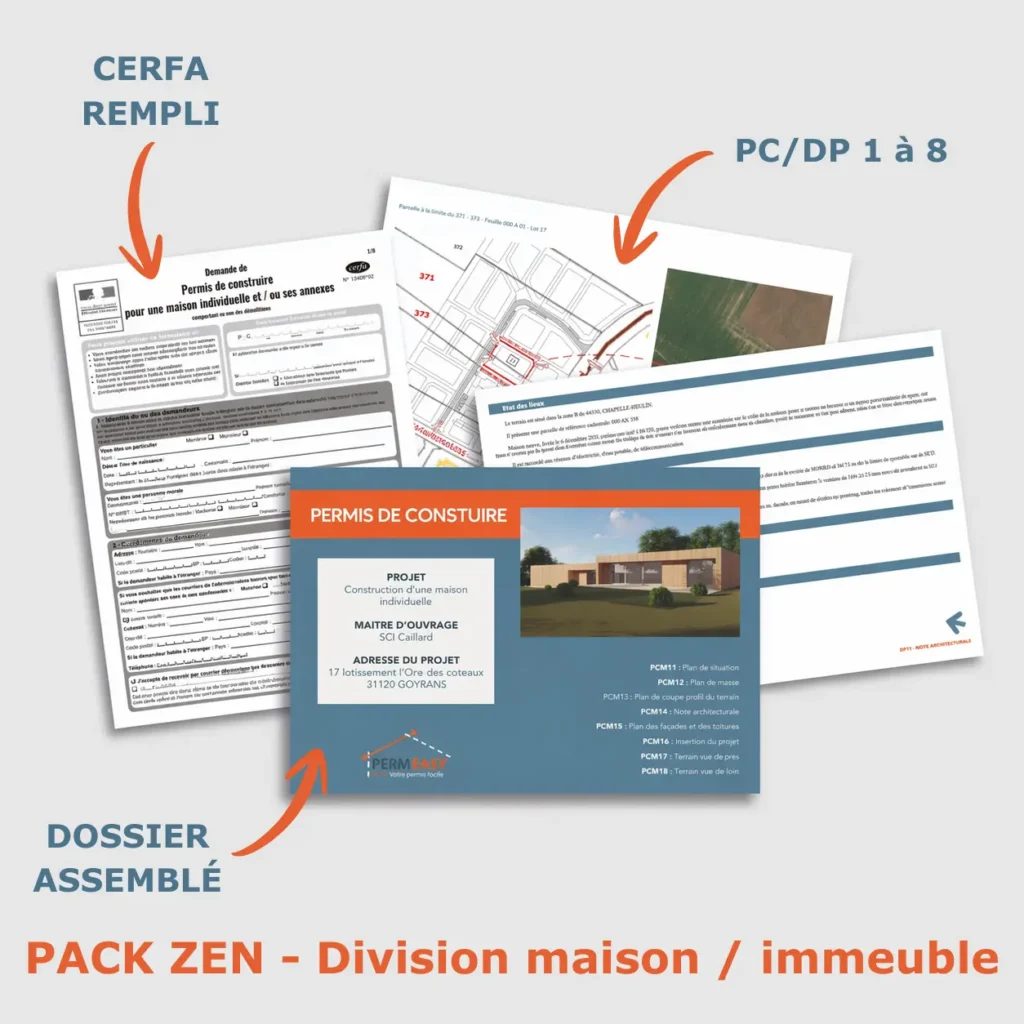 Produit pack zen pour division de maison ou d'immeuble