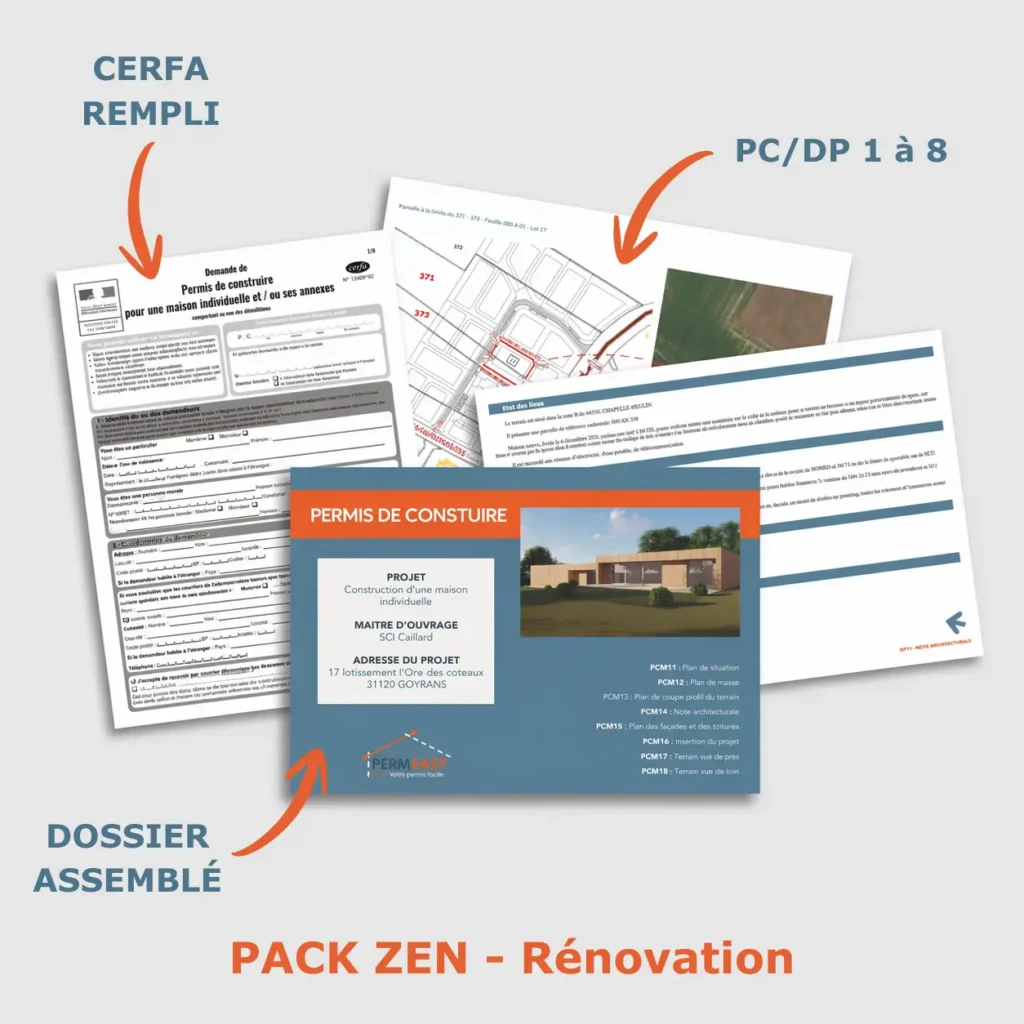 Produit pack zen pour rénovation de bâtiment existant