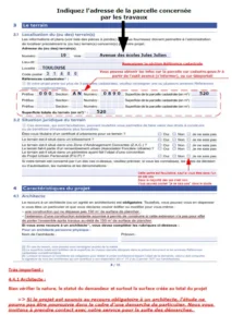 CERFA commenté guide permis de construire